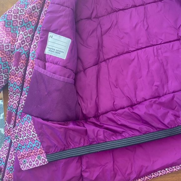 Colorful Patterned Hooded Jacket - Picture 3 of 4